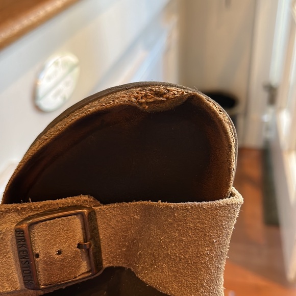 Brown suede Birkenstocks - Picture 2 of 6